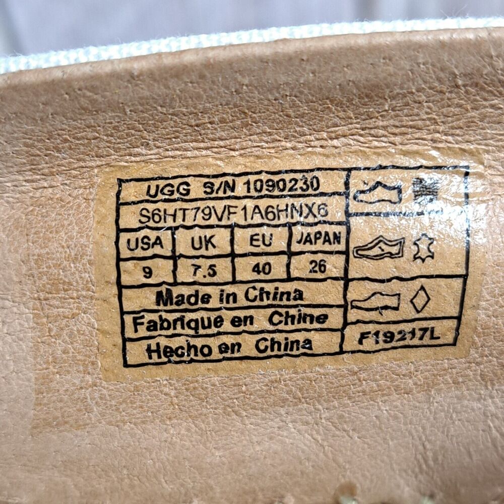 UGG Renada Stripe Women's Sz 9 M Slip On Espadrille Loafer White Multi (NIB) - Picture 8 of 9